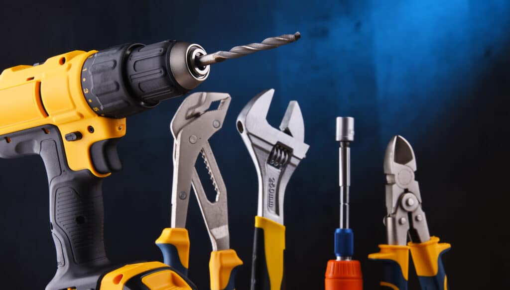 New tools to help with your home improvement project. Older and possibly collectible tools are donated every day too.